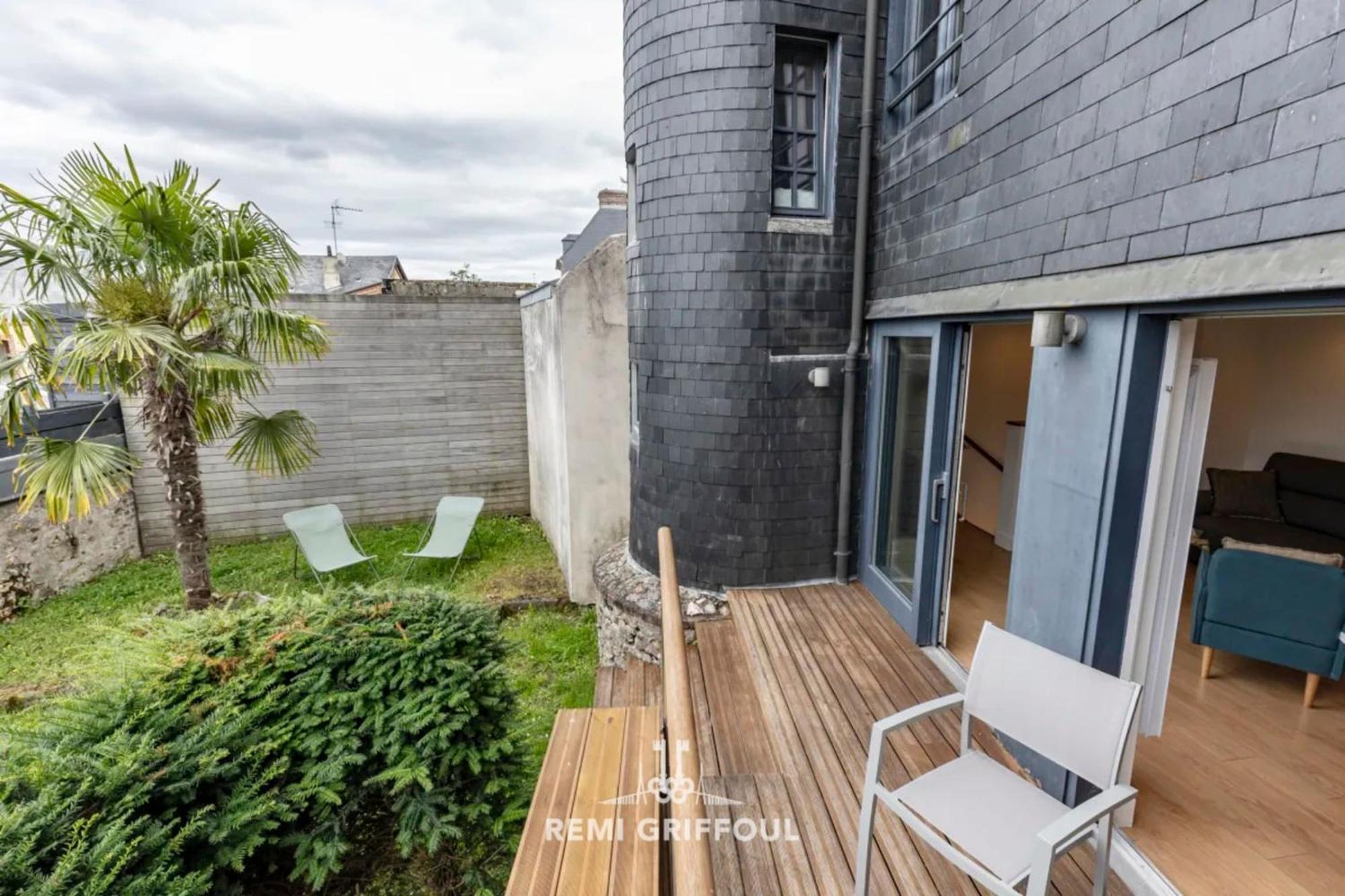 The Duplex Varin Beautiful Apartment & Garden Honfleur 4 People Extérieur photo